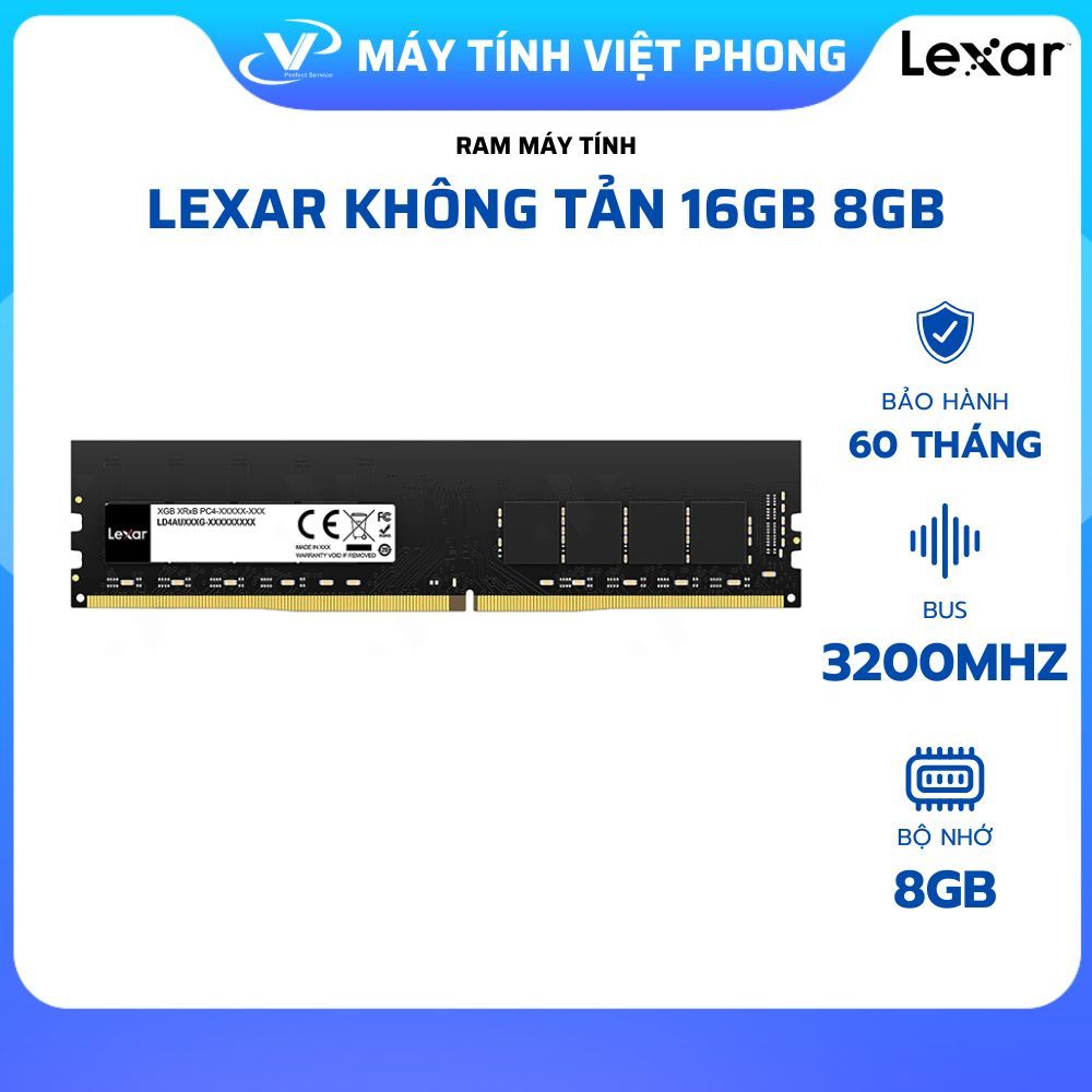 Ram lexar 8gb - Giá Tốt, Miễn Phí Vận Chuyển, Đủ Loại | Shopee Việt Nam