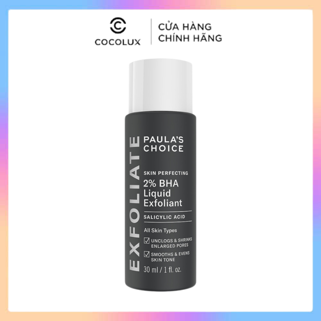 Ảnh Dung Dịch Loại Bỏ Tế Bào Chết 2% BHA Paula's Choice 30ml 1