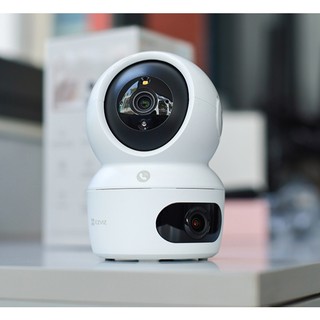 Camera Wifi EZVIZ H7C 8MP -  2 mắt Nhìn 2 Khung- Đàm Thoại 2 Chiều- Có Màu Ban Đêm - Cảnh Báo Chuyển Động
