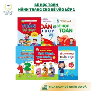 Sách - Bé học toán - Hành trang cho bé vào lớp 1