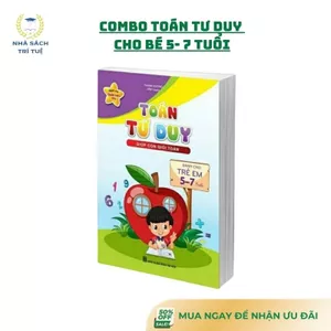 Sách – Combo toán tư duy cho bé 5-7 tuổi