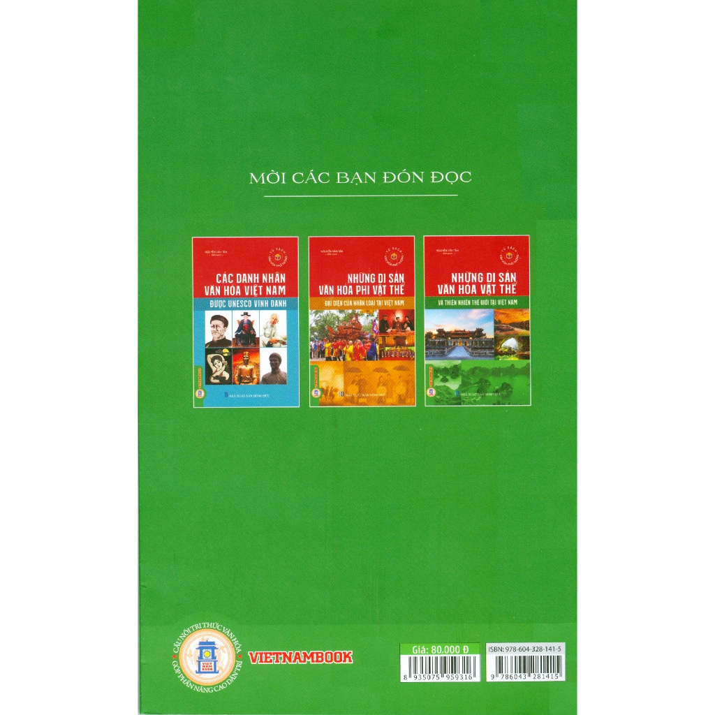 Ảnh Sách - Tủ Sách Văn Hoá Phổ Thông - Những Di Sản Văn Hoá Vật Thể Và Thiên Nhiên Thế Giới Tại Việt Nam 1