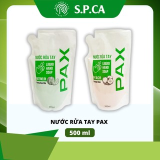 Nước rửa tay Pax 500ml dạng túi tạo bọt dưỡng ẩm bảo vệ da tay - SPCa000044