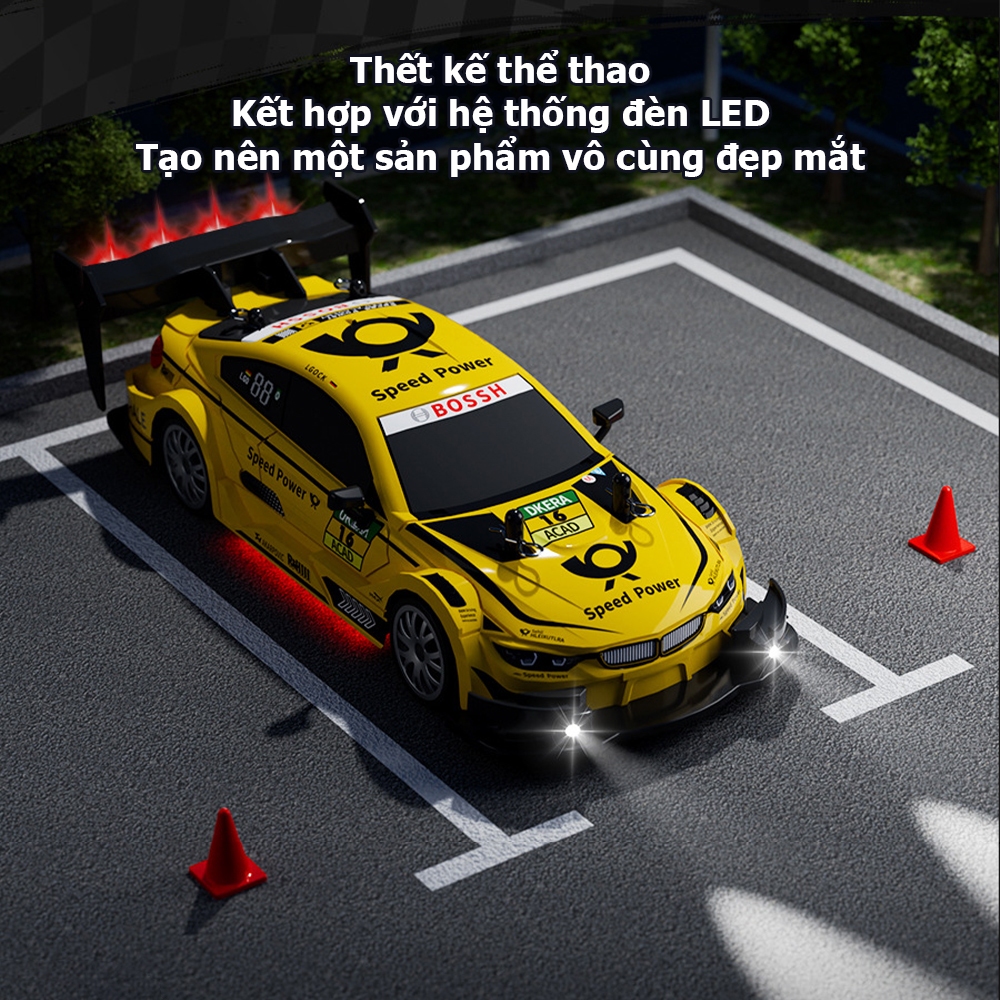 Xe ô tô điều khiển từ xa Drift RC 1:20 tốc độ cao mẫu mới pin sạc cao cấp giá rẻ, đồ chơi ô tô điều khiển từ xa BOBIKIDS