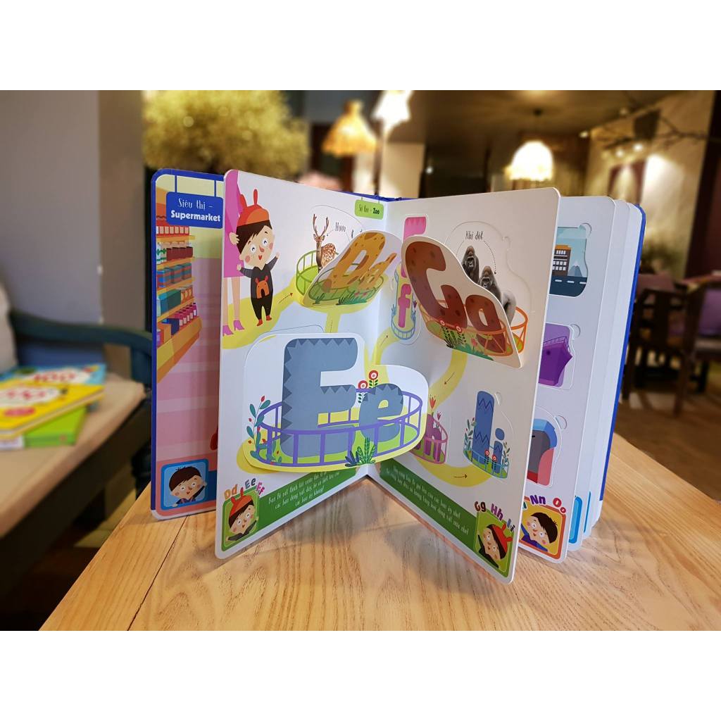 Ảnh Sách - Lift the flap - Lật mở khám phá dành cho trẻ từ 0 - 6 tuổi - Nhiều chủ đề - Đinh Tị Books 1