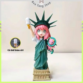 Mô Hình Anya Nữ Thần Tự Do SIêu Dễ Thương Cute, Quà Tặng Xinh Xăn, Trang Trí Bàn Làm Việc