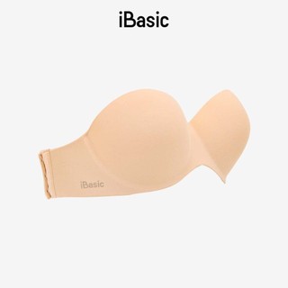 Bộ đồ lót nữ iBasic áo ngực không dây có gọng cup ngang và quần gen bụng lưng cao PK069 + P-GEN022