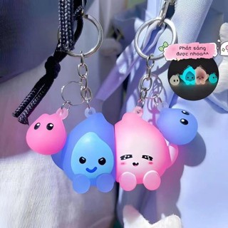 Móc Khóa Đôi Pha Lê Sáng - nhắn shop chỉ cách làm sáng trước khi mua, hoặc xem video - Quà Tặng