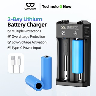 Goojodoq 5000-10000mah Đầu kép Sạc dự phòng di động Hai pin Mecha Style Nhẹ Typc-C /LN Power Bank
