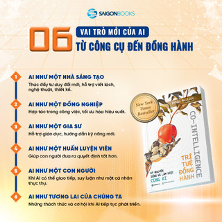 Sách - CO - Intelligence - Trí Tuệ Đồng Hành - Kỉ Nguyên Sống Và Làm Việc Cùng AI