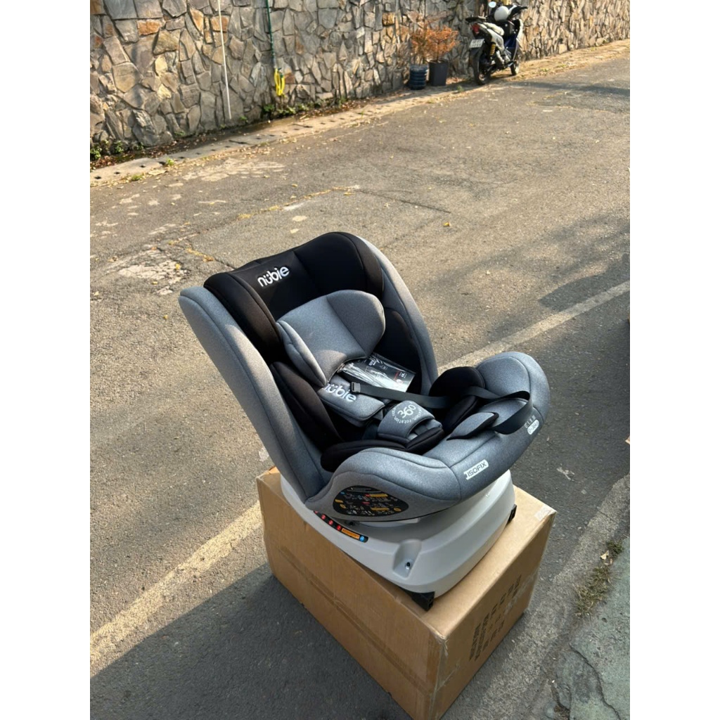 Ghế ngồi ô tô cho bé NUBIE BABY - An toàn, thông minh, đồng hành cùng bé trên mọi nẻo đường (dùng được đến 12 tuổi)