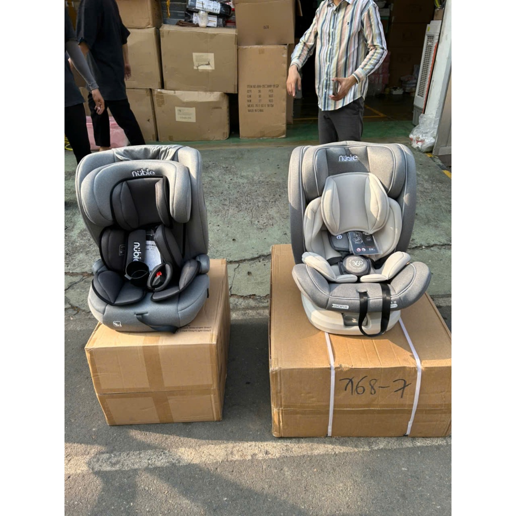 Ghế ngồi ô tô cho bé NUBIE BABY - An toàn, thông minh, đồng hành cùng bé trên mọi nẻo đường (dùng được đến 12 tuổi)