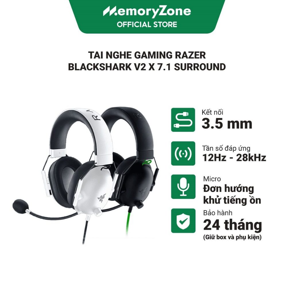 Tai Nghe Razer Harga Razer Blackshark V2 Tai Nghe Razer BlackShark - Main Image