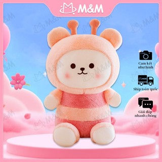 Gấu bông dễ thương ong gấu, đồ chơi sang trọng dễ thương 45cm