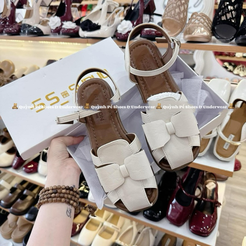SANDAL RỌ NƠ ĐẾ MỀM HÀNG QC FULLBOX