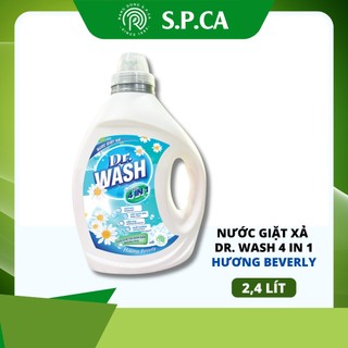 Nước giặt xả quần áo Dr.Wash 4.5l cao cấp lưu hương 24h - SPCa000104