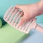 Lược Chải Tóc Thoáng Khí,Lược Bán Nguyệt Giảm Gãy Rụng Giúp Lưu Thông Máu - LƯỢC CHẢI TÓC MASSAGE CHẤT LIỆU NHỰA AN TOÀN