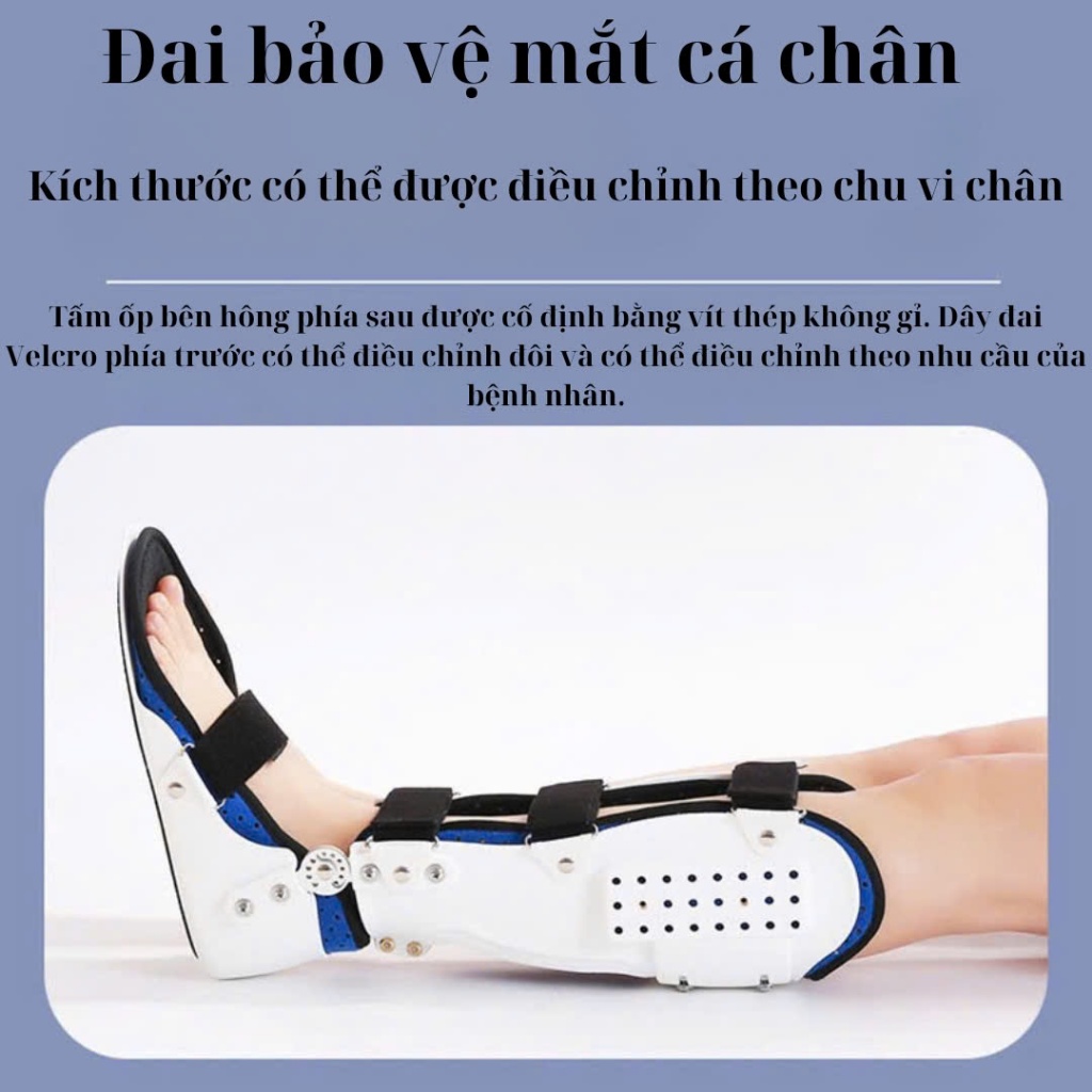 Đai Hỗ Trợ Cố Định, Đai Bảo Vệ Mắt Cá Chân Chống Bong Gân