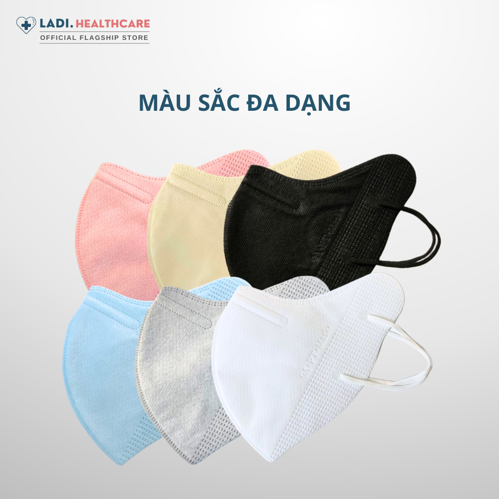 [Combo 100 Chiếc] Khẩu trang 9A PT chống nắng 5 lớp dày dặn kiểu dáng rộng rãi ôm trọn mặt