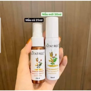 Xịt keo ong Vitatree 25ml, Vitatree Super Propolis Spray complex with Honey Úc - CÔ THƯ MARKET