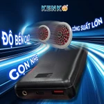 Bộ phụ kiện pin quạt siêu nhỏ gọn gắn áo điều hòa chống nắng KENKO i3 15V 10.000mah, BH 12 tháng — ảnh 3