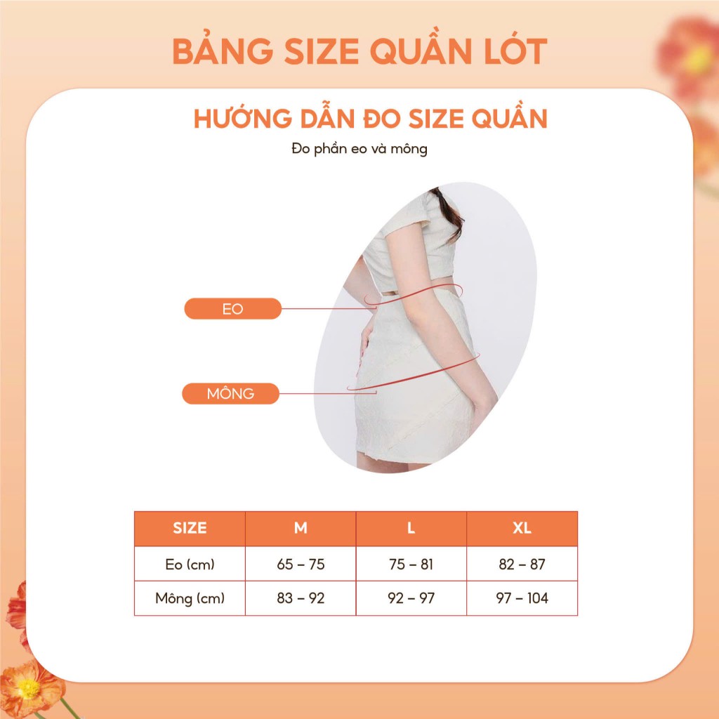 Quần Lót Ren Không Viền Loirechic QLBK51