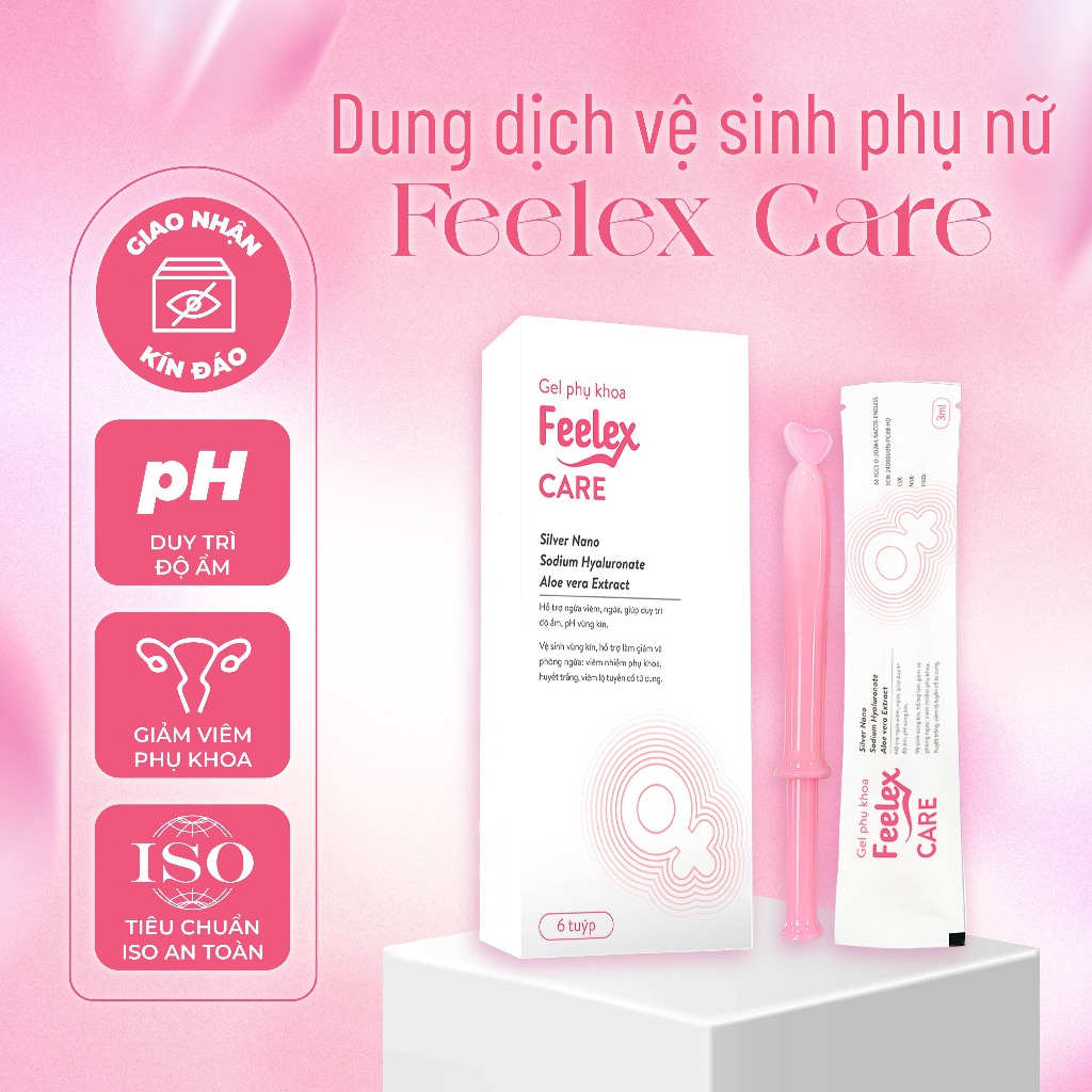 Ảnh Hộp 06 chiếc đũa thần inner Feelex Care, vệ sinh vùng kín phụ nữ toàn diện, an toàn, tiện lợi 2