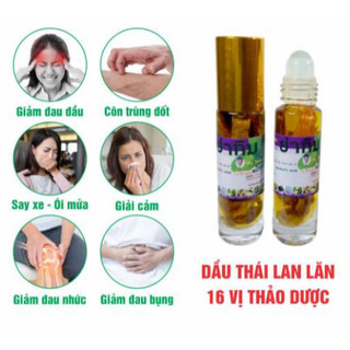 Dầu lăn 16 vị thảo  dược Otop - Dầu bà già Yatim - SHOP DẦU DOKRAK