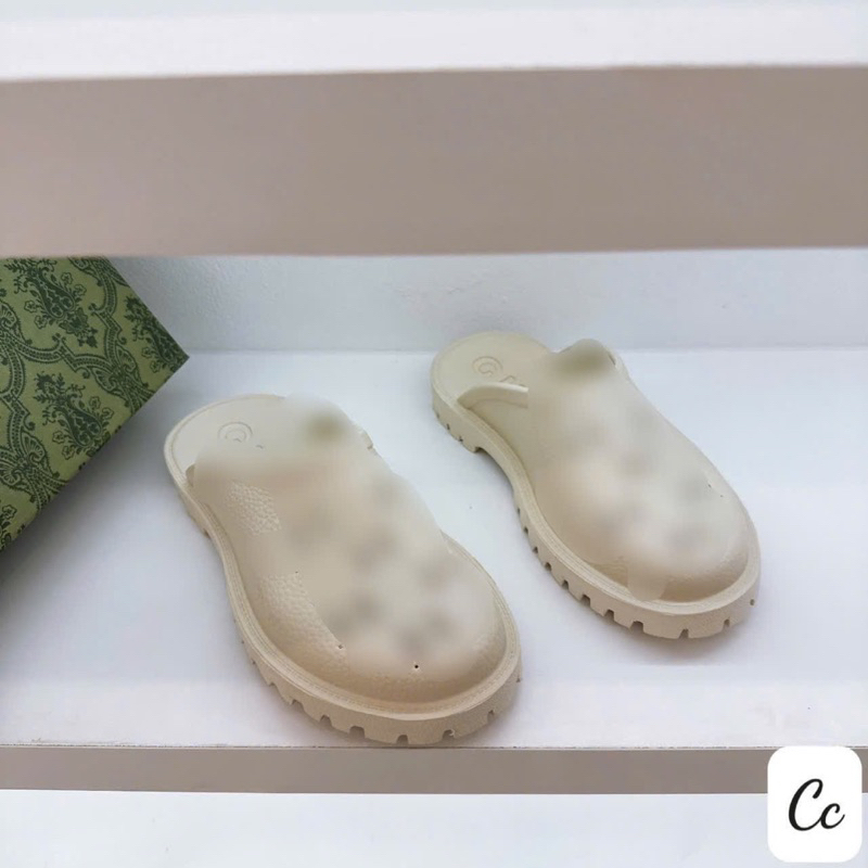 Suc Nữ Dáng Đế Thấp Đế Cao Su Chống Trơn Trượt Đi Nước Thoải Mái . From to khách lùi 1 size ạ