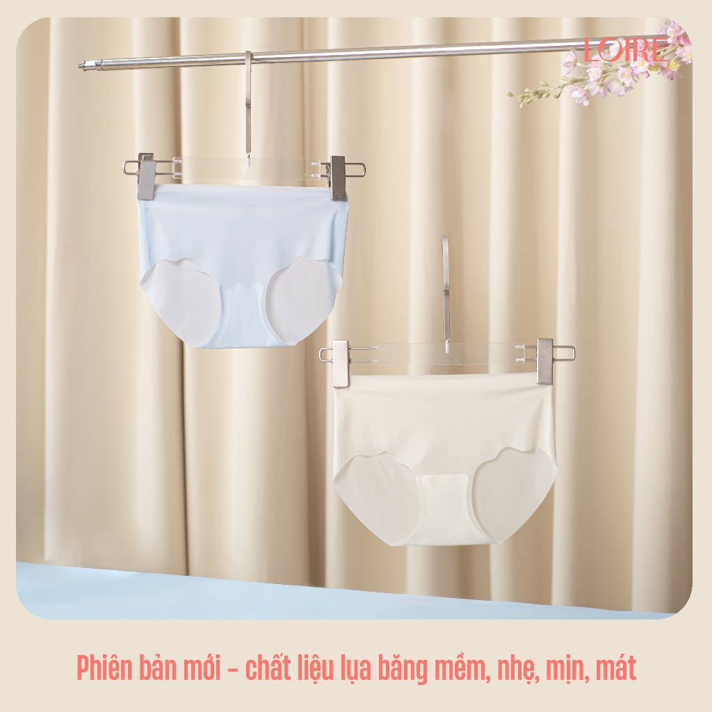 Ảnh COMBO 4 Quần Lót Lụa Băng Không Đường Viền Loirechic QLBK93 4