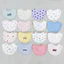 0-2 tuổi Yếm đeo cổ xuất Nhật 2 lớp cotton cho bé giúp giữ ấm, làm đẹp dùng trong ăn dặm