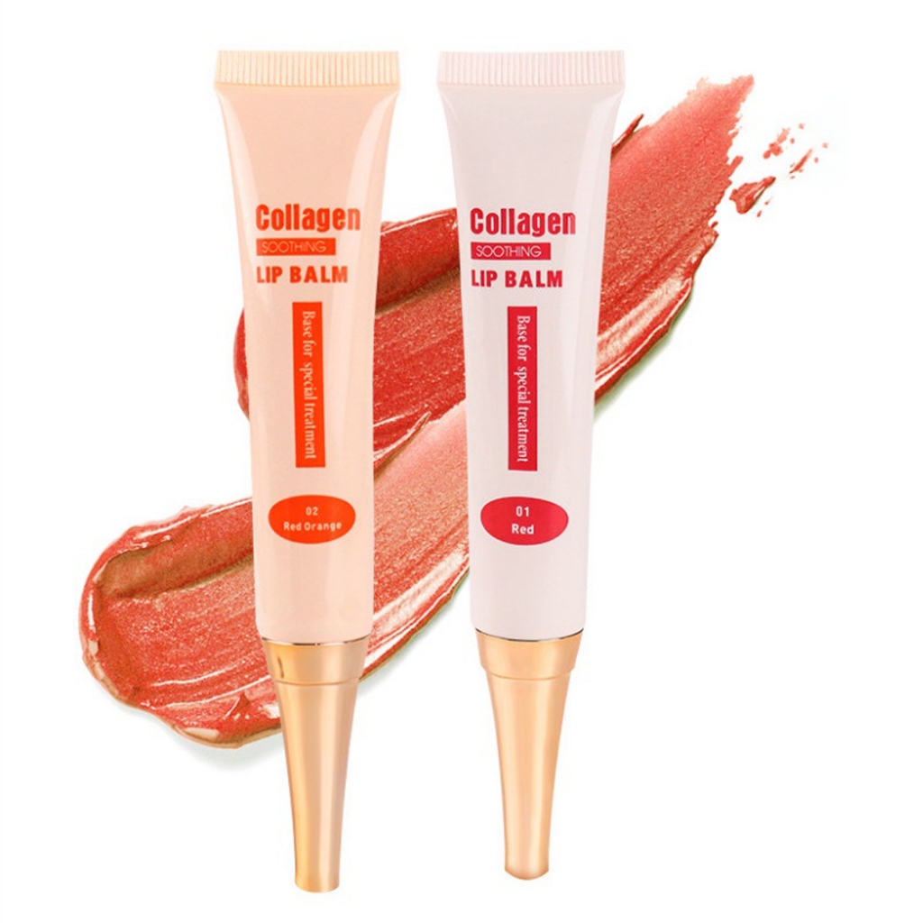 Son dưỡng môi Collagen Lip Balm kích màu sau xăm 15g