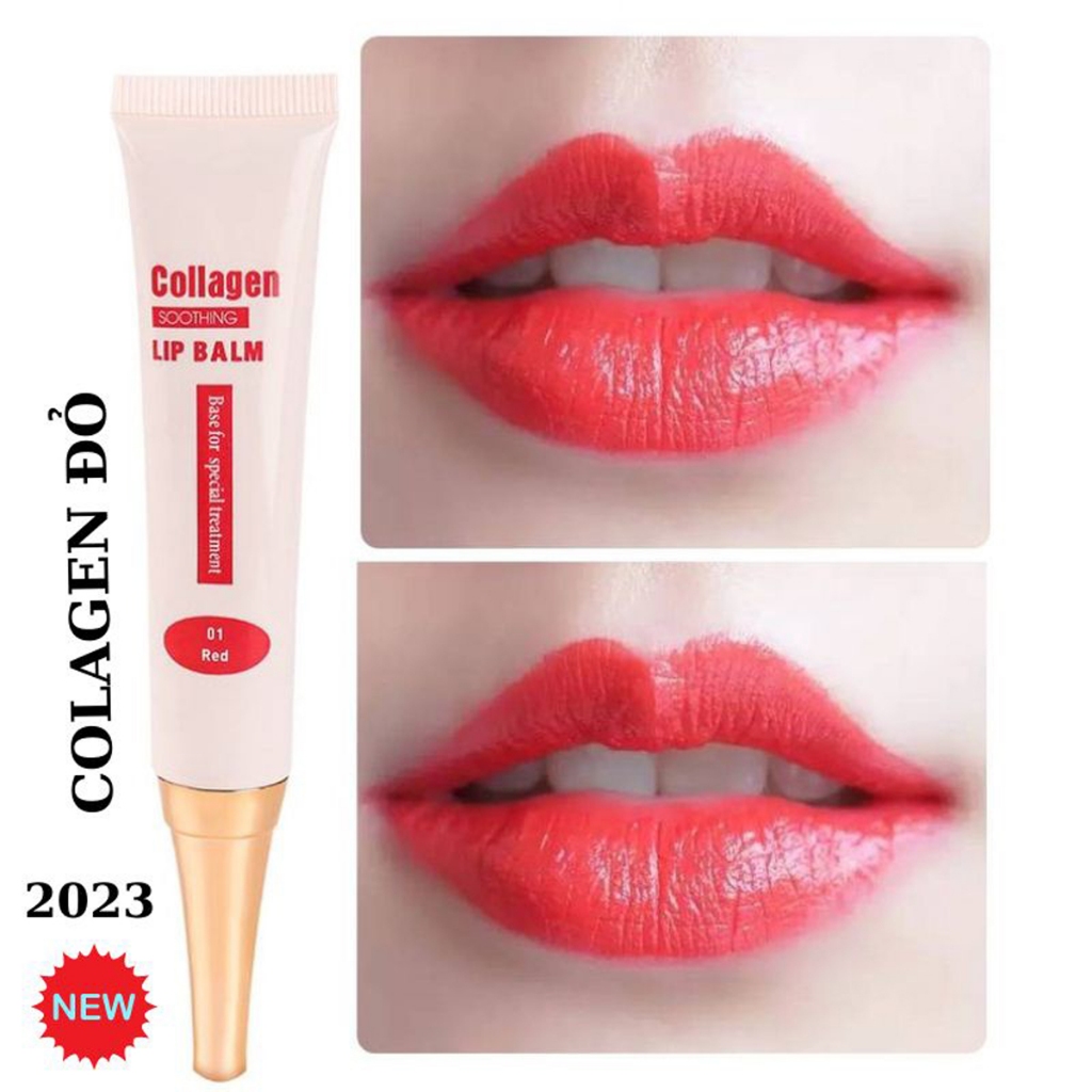Son dưỡng môi Collagen Lip Balm kích màu sau xăm 15g