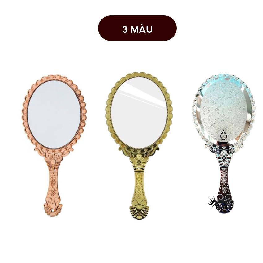 Gương soi cầm tay công chúa dễ thương