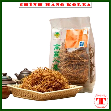 Rễ hồng sâm khô hàn quốc 6 năm tuổi, túi 300g - Nhân sâm hàn quốc Daedong Korea chính hãng, tranglinh