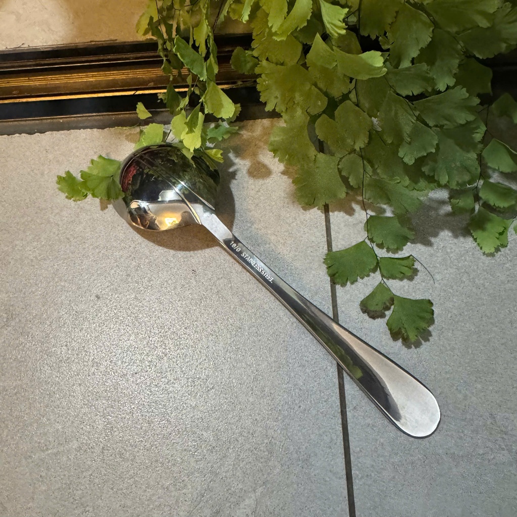 Thìa Phở CHOCKMEN Inox 18/10 Cực Dày Dặn Muỗng Canh Muôi Ăn Phở Bộ Thìa Dĩa Bàn Ăn Sang Trọng