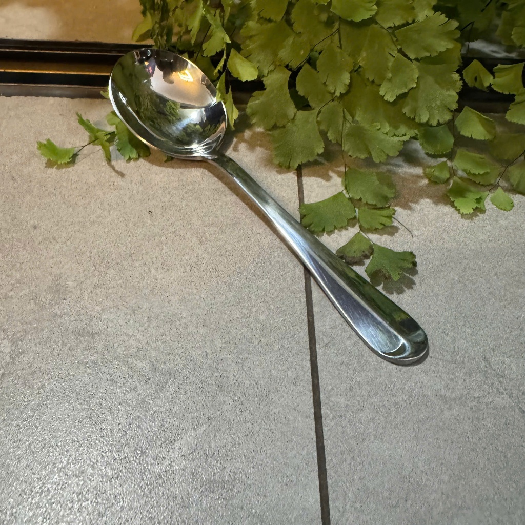 Thìa Phở CHOCKMEN Inox 18/10 Cực Dày Dặn Muỗng Canh Muôi Ăn Phở Bộ Thìa Dĩa Bàn Ăn Sang Trọng