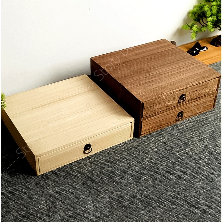 Hộp Gỗ Đựng Trà Cao Cấp, Hộp Gỗ Bảo Quản Bánh Trà Truyền Thống, đựng phụ kiện mini
