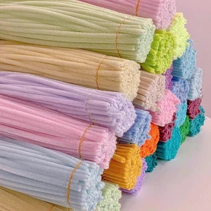 KẼM NHUNG KẼM LÔNG NHIỀU MÀU LOẠI 1 6-8MM LÀM HOA HANDMADE SIÊU XINH TRANG TRÍ QUÀ TẶNG ANGIHOME