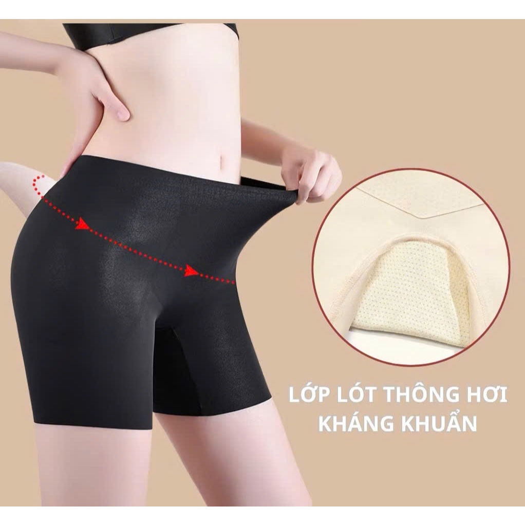 Ảnh Quần Độn Mông Hông Silive Đệm 1,2cm Chất Su Không Viền Chống Lộ 3
