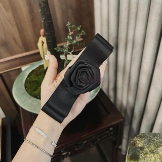 kẹp mái nơ hoa lụa kab nhẹ nhàng-video shop tự quay