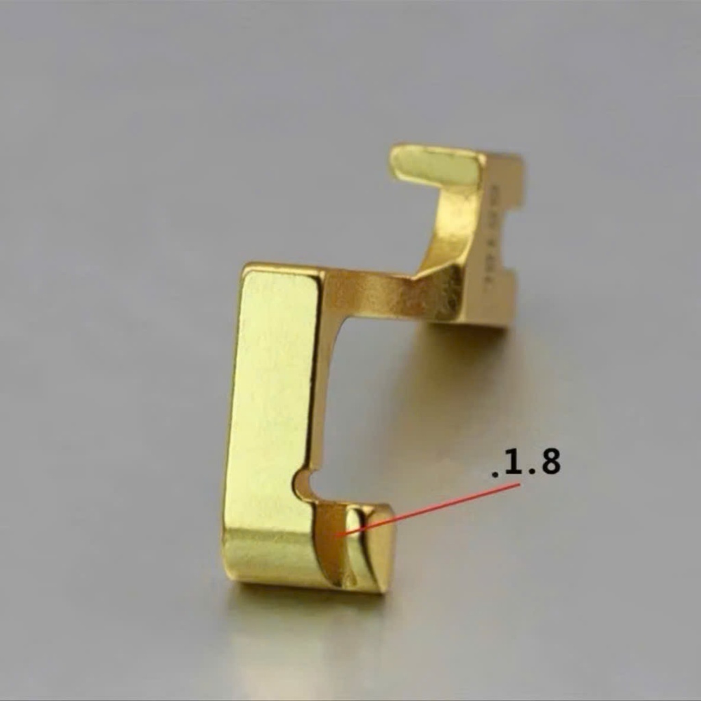 Chân Vịt S518L Màu Vàng - Tra Khóa Hiện Đại Khóa Dấu, Khóa Mí (Hàng Loại 1)