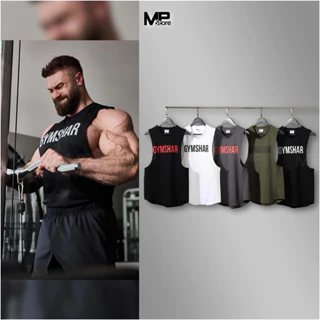 [ Xem Feedback ] Tanktop Gym Nam Cotton Co Giãn 4 Chiều Form Thoải Mái In Chữ Ngực Local Brand 2025