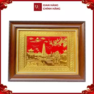 Tranh Đồng Tháp Phổ Minh Thế Kỉ XIV ( 28x34cm ) - Cửu Diệu Thiên -TP004