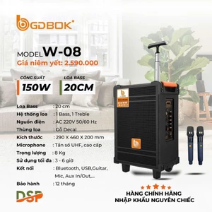 Micro Karaoke Bluetooth M8 cầm tay không dây đèn Led 3 chế độ - Cho bé và mẹ tập hát, tập làm MC