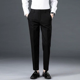 Quần âu nam GLORYO chất vải chéo cao cấp co giãn nhẹ, đường may chỉnh chu