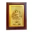 Trang Đồng Lá Bồ Đề Tượng Phật Mạ Vàng 24K ( 15x20cm ) - Cửu Diệu Thiên - BD005