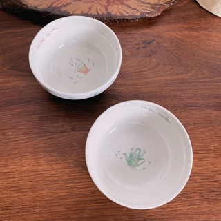 [Ảnh Thật] Chén Herbal Garden Hiệu Jonathan’s Size 11,5*5cm - Gốm Nhật 2hand