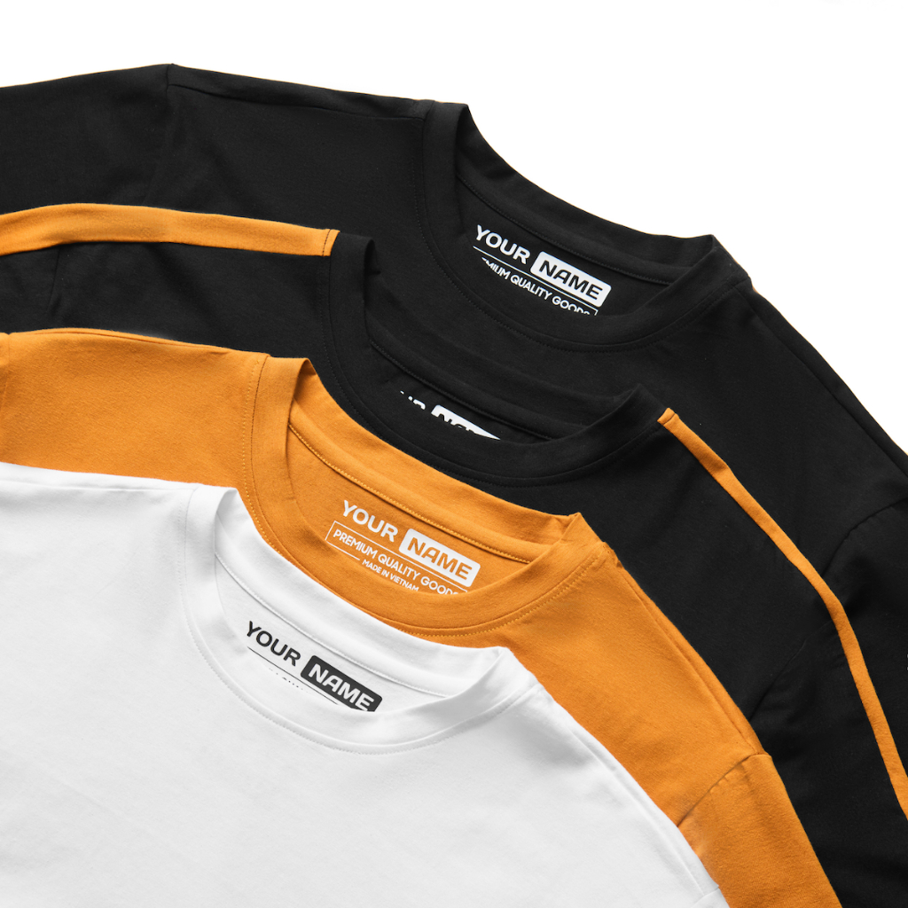 Áo Thun Unisex YOURNAME Form Rộng - Mềm Mịn, Mát, Co Dãn 4 Chiều Thoải Mái, Vải Cotton Cao Cấp