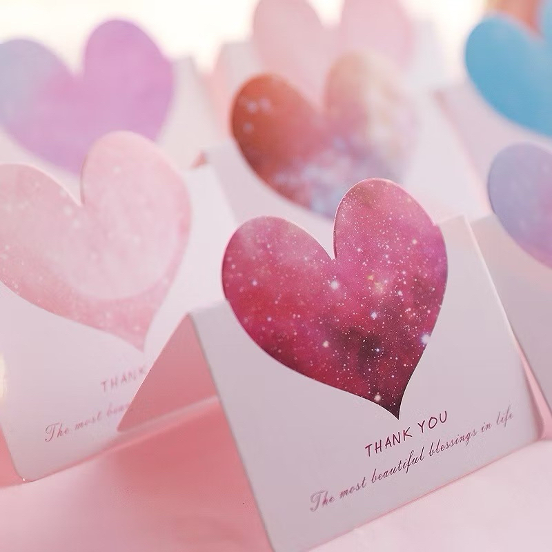 Thiệp trái tim 3D De Merci Accessories quà tặng - sinh nhật - dịp lễ